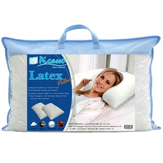 หมอนสุขภาพ หมอนสุขภาพ LATEX PICASSO หมอนหนุน หมอนข้าง ห้องนอน เครื่องนอน HEALTHY PILLOW PICASSO LATEX 15X23"