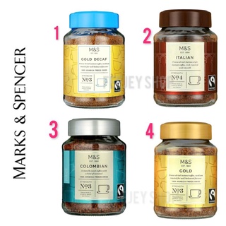 Marks &amp; Spencer coffee☕ gold decaf ☕ Italian ☕Colombian ☕gold ☕100g./200g.