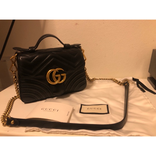 gucci mini top handle