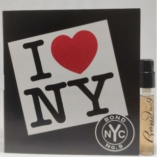 Vial 💢 Bond NYC No.9 ✨ I❤️NY for all EDP 1.7ml น้ำหอมชนิดพกพา ไวออลแท้💯