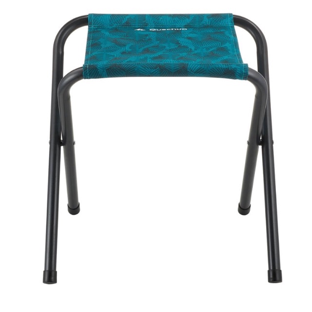 เก้าอี้พับได้สำหรับตั้งแคมป์ (สีฟ้า)  8504370  QUECHUA