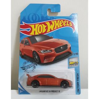 รถเหล็ก Hotwheels JAGUAR XE SV PROJECT 8 (ib014)