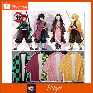 ❤️Fishytt❤️เสื้อคลุมเด็ก-ดาบพิฆาตอสูรKIMETSU NO YAIBA