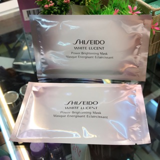 Shiseido White Lucent Power Brightening Mask 1pcs