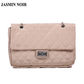 Jasmin Noir กระเป๋าสะพายไหล่กระเป๋าถือแฟชั่นสําหรับสตรีผ้าไนล่อนขนาดเล็ก