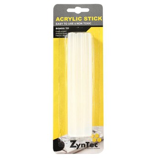 ZYNTEC 1/2" 6EA HOT MELT GLUE กาวแท่ง ZYNTEC 1/2 นิ้ว 6 ชิ้น/ชุด กาวแท่ง กาว เครื่องมือช่างและฮาร์ดแวร์ ZYNTEC 1/2" 6EA