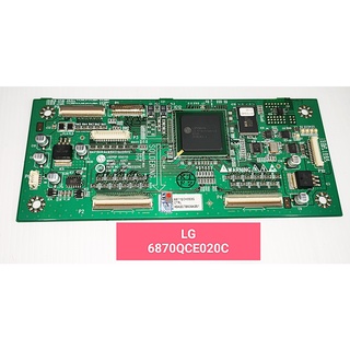 (1บอร์ด) 6870QCE020C , Control Board พลาสม่า ทีวี LG รุ่น RT- 42PX4RV