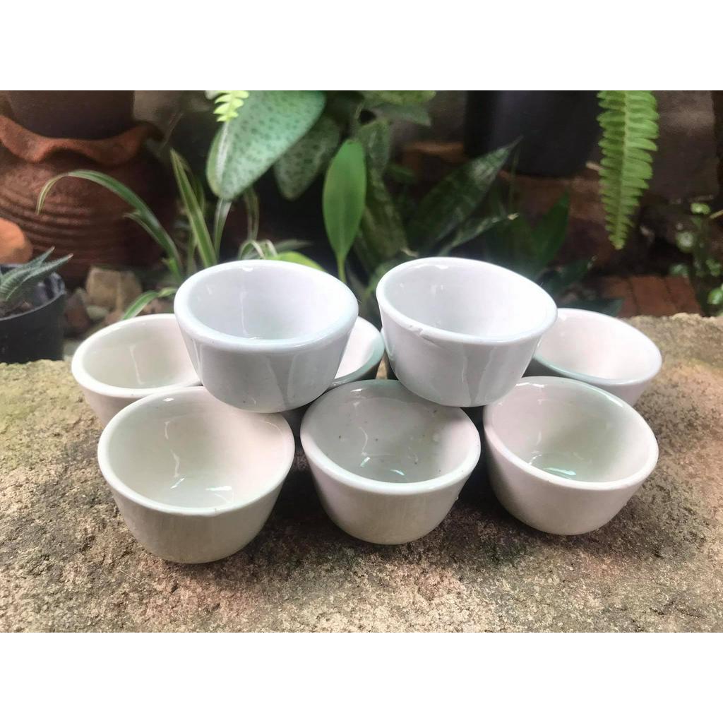 ถ้วยขนมฟู 30ใบ 149 บาท เกรด A สำหรับทำขนม เครื่องปั้นดินเผา ลำปาง เครมแตกตอนขนส่งได้ [ เซรามิค เซราม