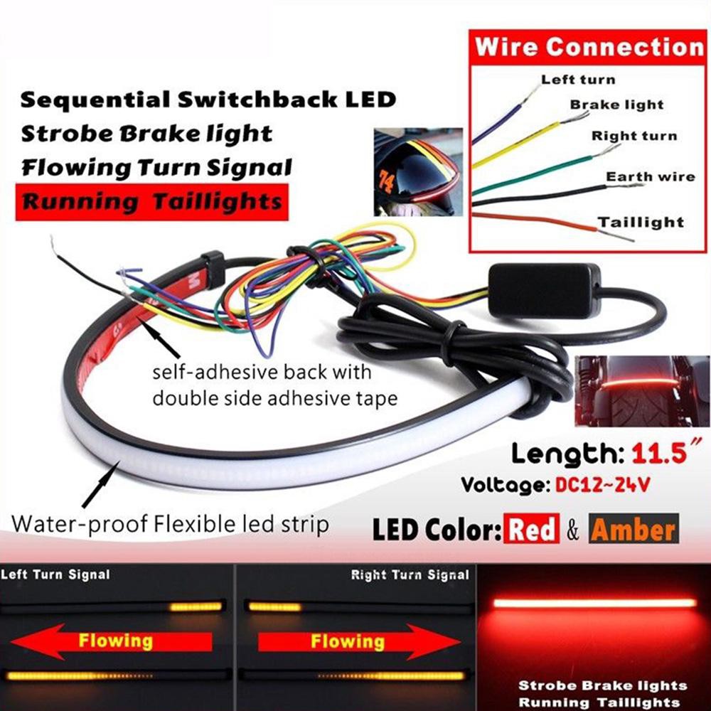 Spirit Beast L29 ไฟสัญญาณไฟเลี้ยว Led 12V สําหรับรถจักรยานยนต์