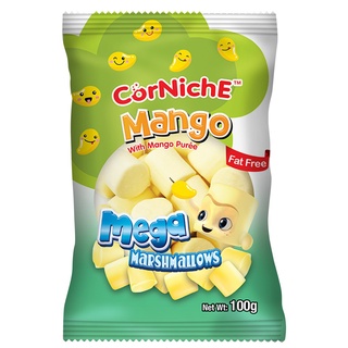 Corniche Mango With Mango Puree 100g. คอร์นิชมะม่วงผสมมะม่วงบด 100กรัม