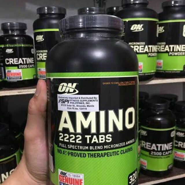 OPTIMUM Superior Amino 2222   160 / 320 Tablets     optimun nutrition