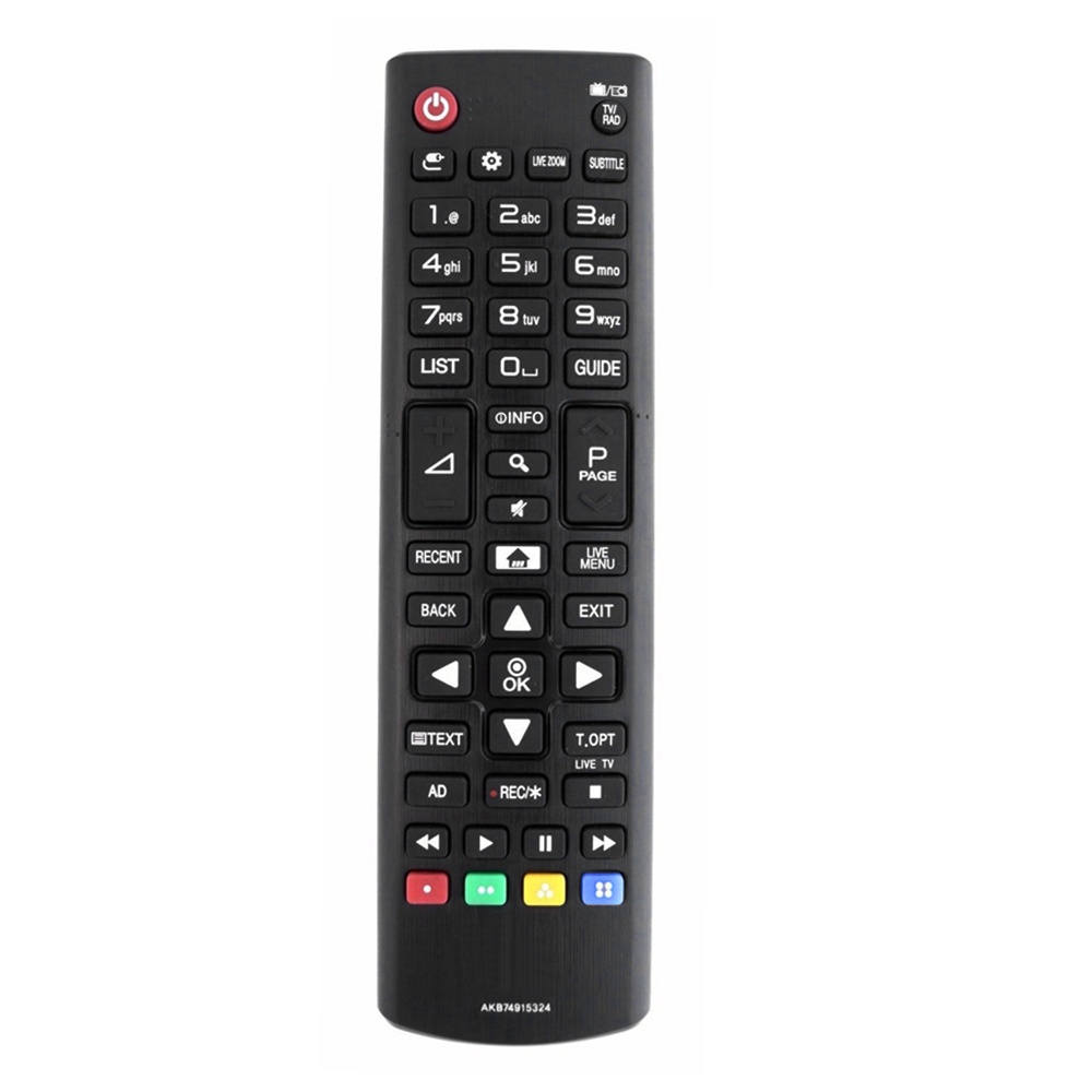 Docooler Universal รีโมทควบคุมทีวีแบบไร้สายสําหรับ Lg Hdtv Led Smart Digital Tv สีดํา