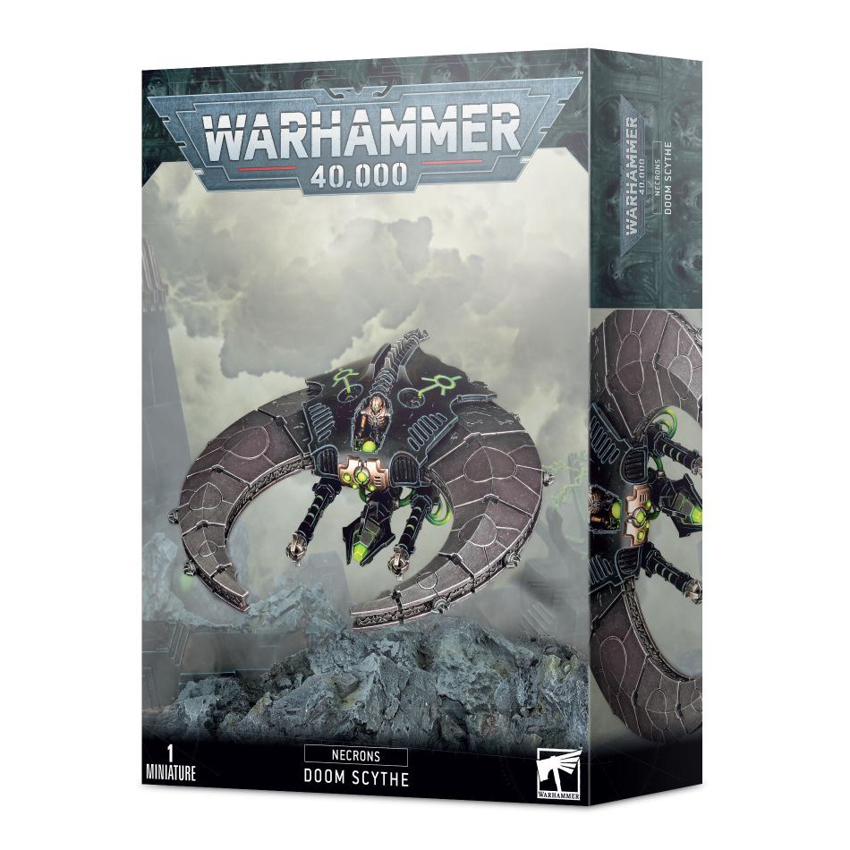 [GW พร้อมส่ง] WARHAMMER 40K: NECRONS: DOOM SCYTHE โมเดลเกมส์สนามจำลอง