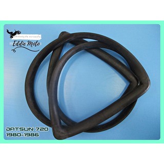 DATSUN 720 year 1980-1986 REAR WINDSHIELD GLASS SEAL WEATHERSTRIP RUBBER  // ยางขอบกระจกบานใหญ่หลัง สินค้าคุณภาพดี