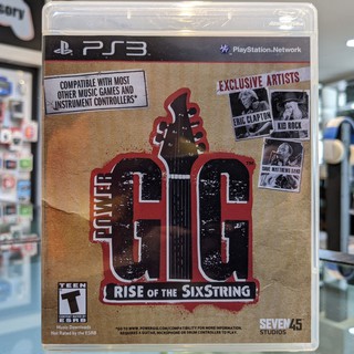(ภาษาอังกฤษ) มือ2 PS3 Power Gig Rise of the SixString แผ่นPS3 เกมPS3 มือสอง (เกมดนดรี เกมกีต้าร์ เหมือน Guitar Hero)