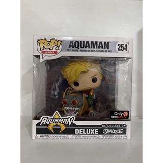 Funko Pop Aquaman ขนาด 6 นิ้ว(GameStop Exclusive Deluxe DC Collection by Jim Lee) 254