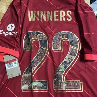 [ของแท้] เสื้อ 22 Winner Nike Liverpool Home 2021/22 Stadium สีแดง ป้ายไทย ของใหม่ป้ายห้อย