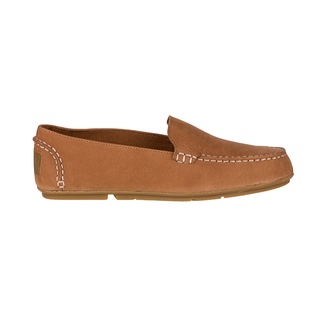 Sperry รุ่น Bay View Slip On Nubuck รองเท้าลำลองหนัง ผู้หญิง สี Tan - STS84612