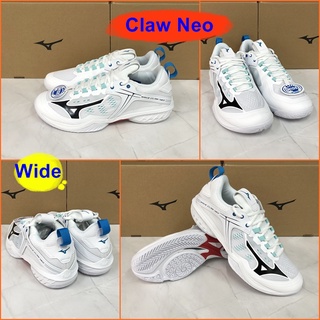 Mizuno Wave Claw Neo รองเท้าแบดมินตัน หน้าเท้ากว้าง ยอดนิยม หรูหรา สีสวย นุ่มใส่สบายเท้า เบา น่าใช้ 71GA207018