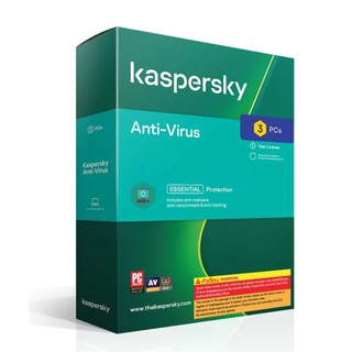 Kaspersky ANTI-VIRUS  1 year 2021 (3PC) (by Pansonics)