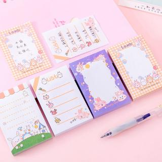 1pcs Meng Meng naughty rabbit memo notes book students can tear N times post convenience stickers message book