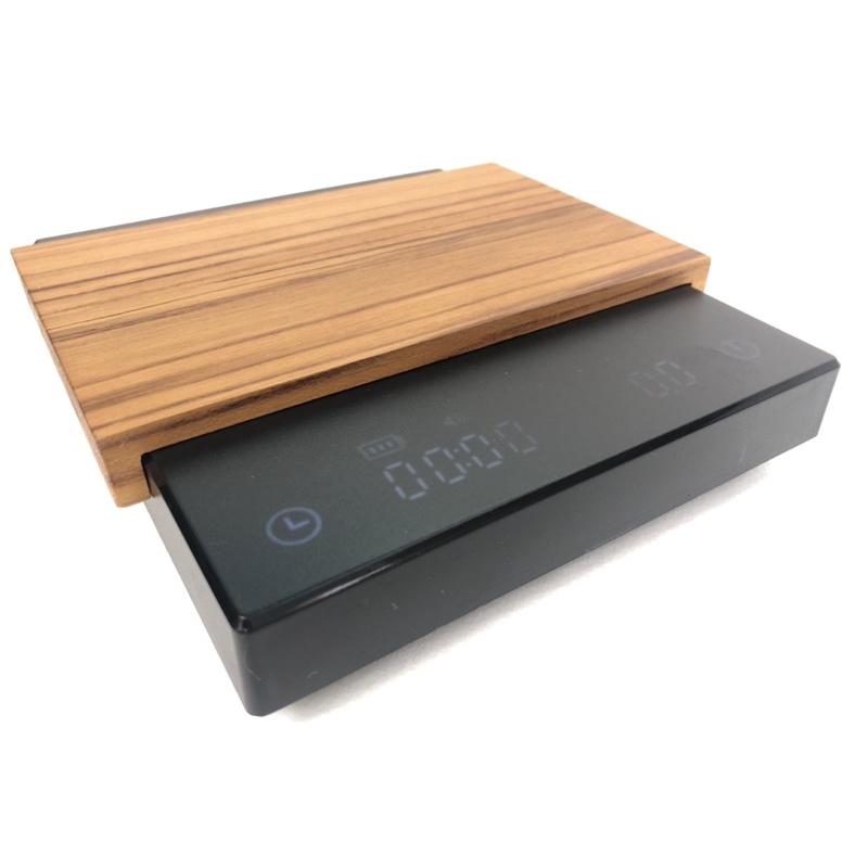 Timemore Black Mirror Scale Basic wood pad แผ่นไม้สักรองเครื่องชั่ง Timemore(ไม่รวมเครื่องชั่ง)