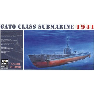 AFV Club 1/350 SE73509 GATO CLASS SUBMARINE 1941