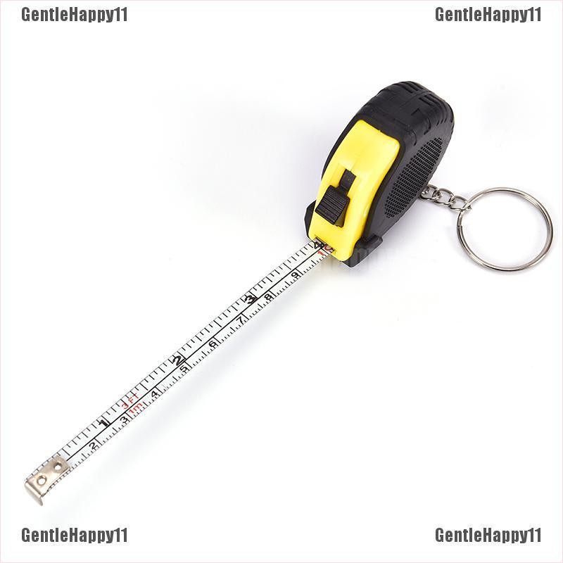GHTH11 Retractable Ruler Tape Measure Key Chain Mini Pocket Size Metric ...