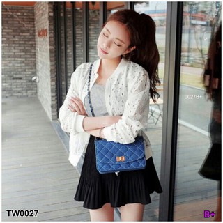 SS0027 Jacket ผ้าลูกไม้