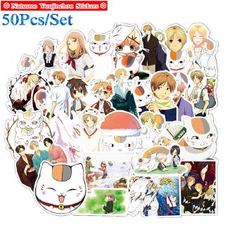 ❉ Natsume Yuujinchou Series 01 สติ๊กเกอร์ ❉ 50Pcs/Set Anime Natsume Takashi Madara DIY Fashion Mixed Luggage Laptop Skateboard Doodle Decals สติ๊กเกอร์