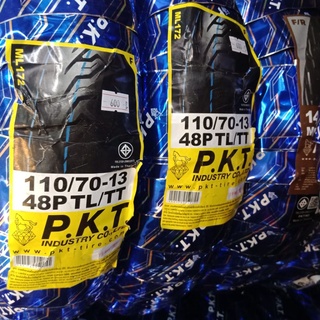 ยางนอก(P.K.T) ML 172 TL/TT 110/70-13  บาร์โค้ด:4901131113172(044148)