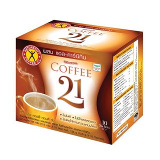 NatureGift Coffee 21 เนเจอร์กิฟ คอฟฟี่ ทเวนตี้ วัน 10 ซอง/กล่อง