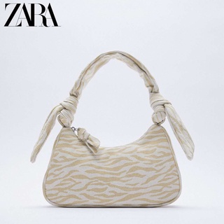 Zara กระเป๋าสะพายไหล่ ลําลอง สําหรับผู้หญิง