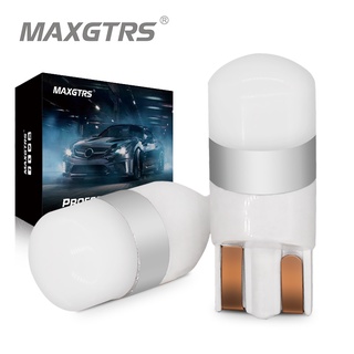 Maxgtrs T10 LED W5W หลอดไฟแคนบัส LED 194 168 3030 DRL ไฟอ่านหนังสือด้านข้างรถยนต์