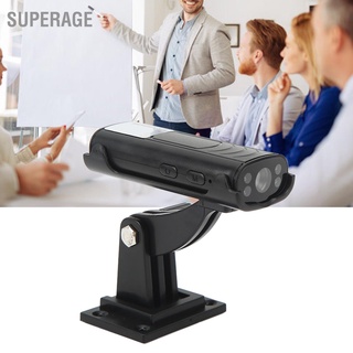 Superage กล้องตรวจจับการเคลื่อนไหว 1080P Wifi 100‐240V มองเห็นกลางคืน ขนาดเล็ก สําหรับบ้าน เด็ก