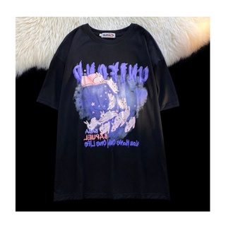 เสื้อยืด oversize ลายกระต่าย สินค้าพร้อมส่ง🎉🎉🎉