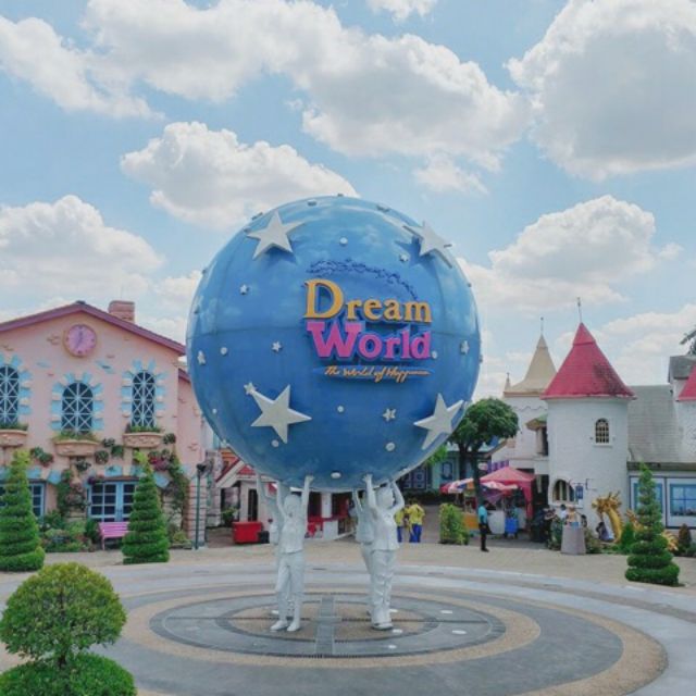 บัตรสวนสนุกดรีมเวิล (Dream World) ราคาถูกที่สุดรวมค่าเข้าและเครื่องเล่น6อย่าง ลดราคาจุกๆไปเลยจ้า