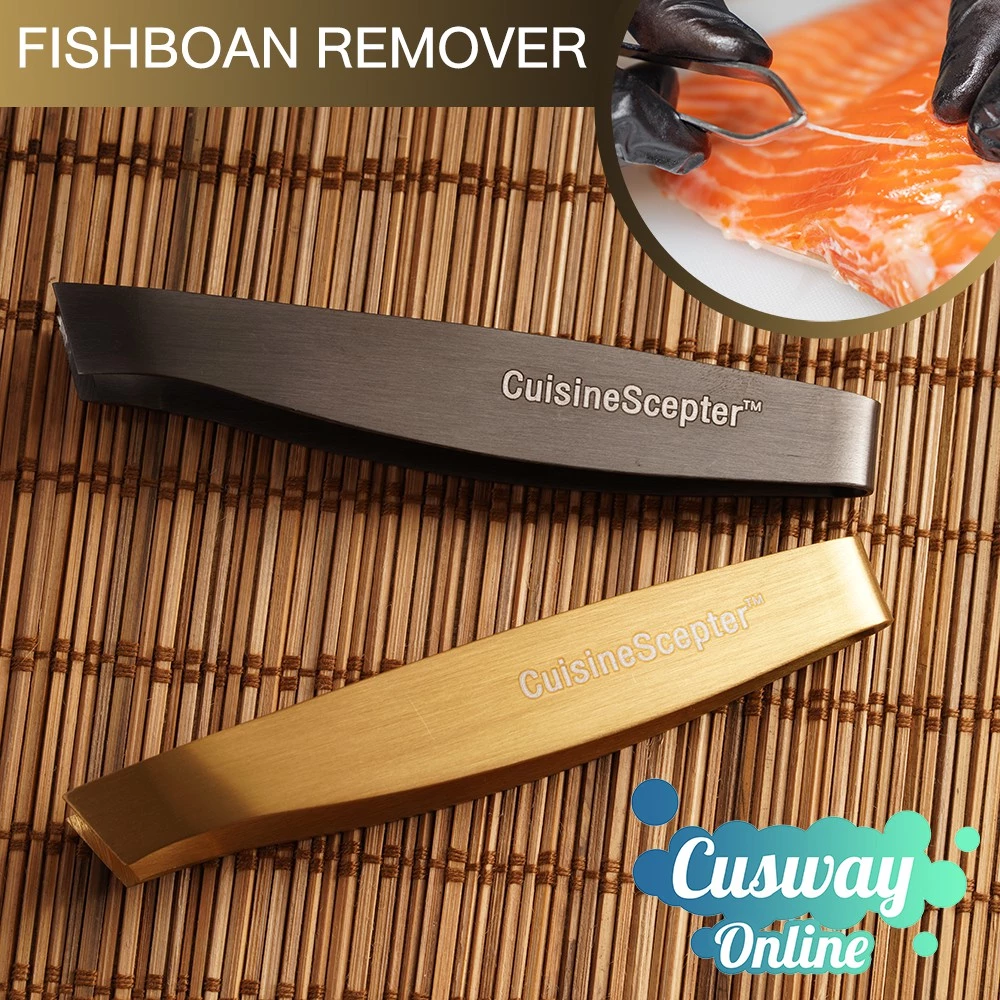 [Easy E-Receipt] Fishbone Remover อย่างดี ผลิตจาก Stailess Food Grade แบรนด์ Cuisine Scepter™ แหนบคีบก้างปลา