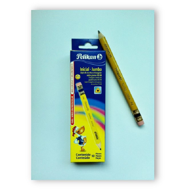 Pelikan ดินสอ HB สามเหลี่ยม 10แท่ง/กล่อง