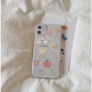 เคสโทรศัพท์มือถือ ซิลิโคน ลายการ์ตูนตาราง ทรงสี่เหลี่ยม สําหรับ for iPhone 13 Pro Max Xs Max Xr 12 mini 7 Plus 12 Pro Max