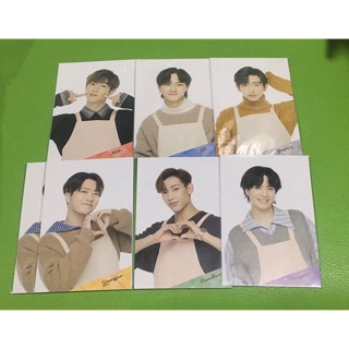 got7 Japan Official Goods Got7 cafe postcard set พร้อมส่ง