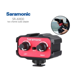 Saramonic SR-AX100 2-Channels 3.5mm Audio Adapter รับประกันศูนย์