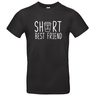 เสื้อยืด พิมพ์ลายตัวอักษร best friends สีดํา ขาว ไซซ์ XS-5XL สําหรับผู้ชาย และผู้หญิง