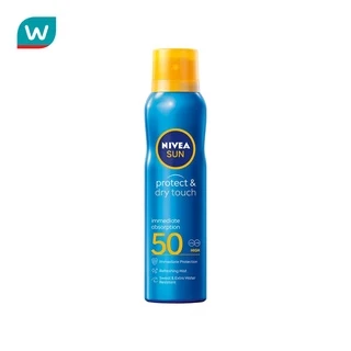 Nivea นีเวีย ซัน สเปรย์ โพรเทค แอนด์ ดราย ทัช รีเฟรชชิ่ง SPF50 200 มล.