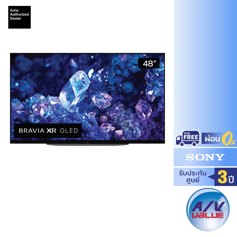 Sony Bravia OLED 4K TV รุ่น XR-48A90K ขนาด 48 นิ้ว A90K Series ( 48A90K , A90 ) ** ผ่อน 0% **