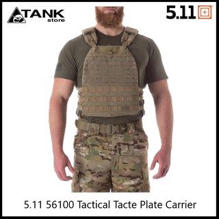 5.11 56100 Tactical Tacte Plate Carrier Vest เสื้อกั๊ก TACTEC PLATE CARRIER ที่ความทนทานเป็นพิเศษ ผลิตจากผ้าไนลอน 500D