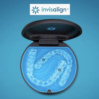 [เก็บ code ลดเพิ่ม 138]พร้อมส่ง📦(USA)Invisalign Aligner and Retainer Case + ถุงผ้า Invisalign**ของเเท้