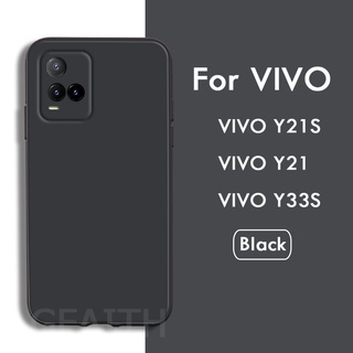 เคสโทรศัพท์ Vivo Y21 Y33s V23E V21 5G Y52 Y72 Y31 Cover Soft Liquid Silicone TPU Skin Feeling Best Selling Phone Casing VivoV23E VivoY21 VivoV21 VivoY33s