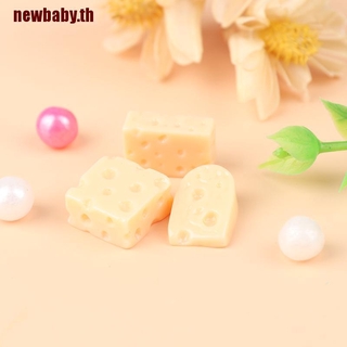 【Newbaby】ชีส ขนาดเล็ก สําหรับบ้านตุ๊กตา สเกล 1/12 10 ชิ้น