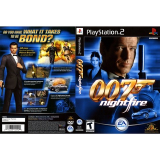 แผ่นเกมส์ PS2   007 Nightfire  คุณภาพ ส่งไว (DVD)